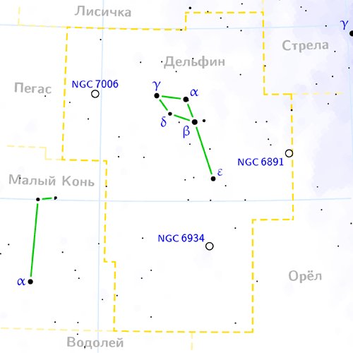 Сокровища звездного неба - delphinus_constellation_map.jpg