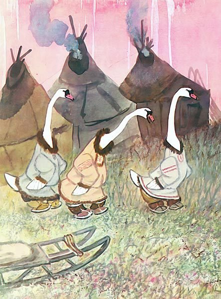 Птичка-пуночка. Чукотские и эскимосские народные сказки - i_025.jpg