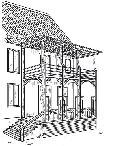 Балконы, лоджии, террасы, беседки, гаражи, навесы - _73.jpg