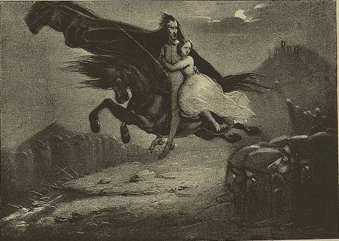 «Ленора» Г. Бюргера, «Линор» Э. По и баллады со схожим сюжетом - _11.jpg