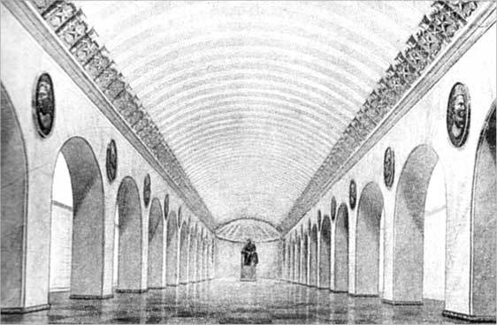 Метрополитен Петербурга. Легенды метро, проекты, архитекторы, художники и скульпторы, станции, наземные вестибюли - i_039.jpg