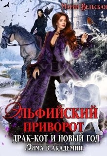 Эльфийский приворот, драк-кот и Новый год. Зима в Академии (СИ) - Вельская Мария