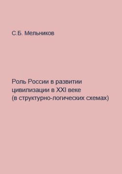 Роль России в развитии цивилизации в ХХI веке в структурно-логических схемах - Мельников Сергей